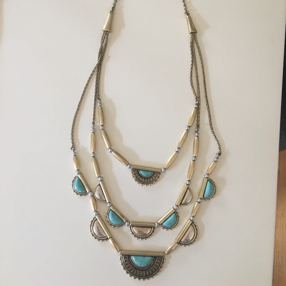Lucky Brand Turquoise Layered Necklace